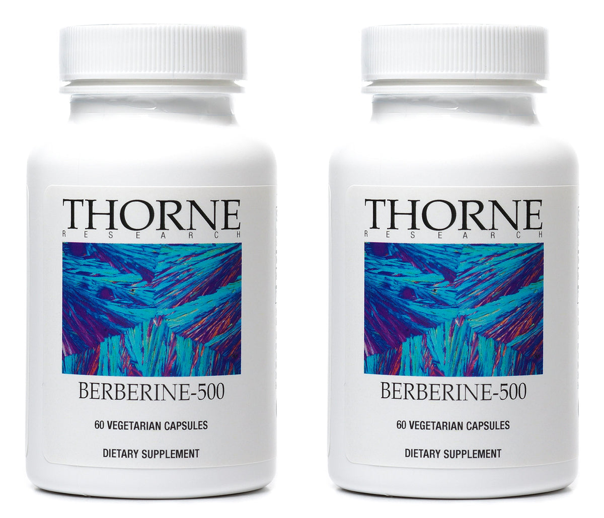 THORNE BERBERINE-500, pack de 2 cápsulas para uso diario
