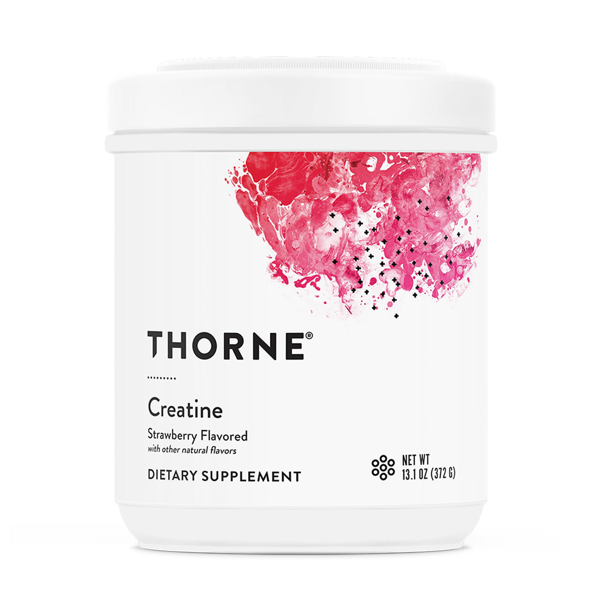 THORNE Creatine en botella micronizada: soporte para masa muscular durante entrenamientos intensos