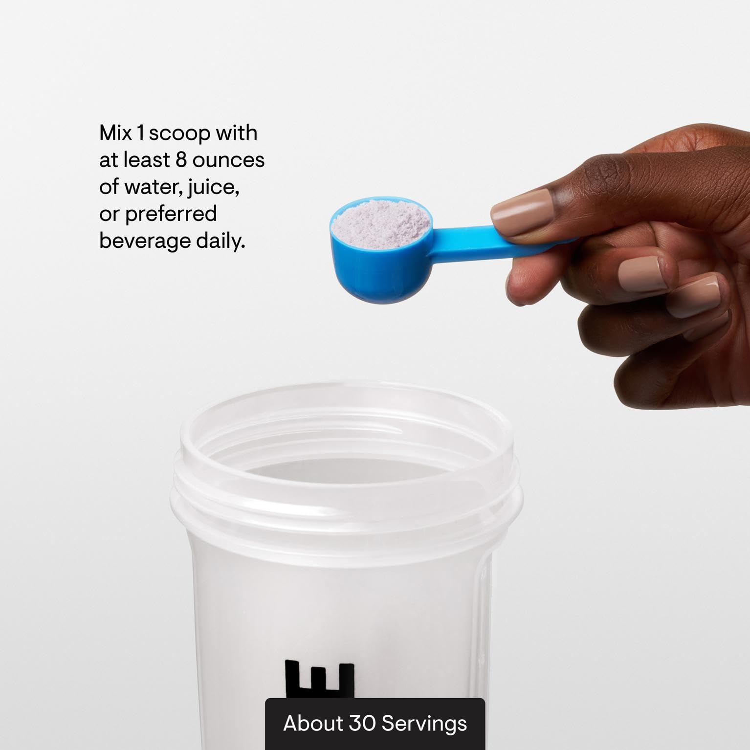 Batido rápido THORNE para entrenamiento: preparación de recuperación.