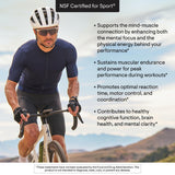 THORNE Creatine Alpha GPC gráfico nutricional: claves para el seguimiento.