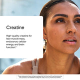 Thorne Creatine micronizada en polvo mejora rendimiento muscular durante sesiones.