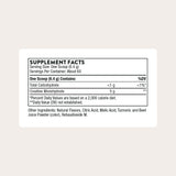 Thorne Creatine micronizada sabor piña-naranja para entrenamiento diario.