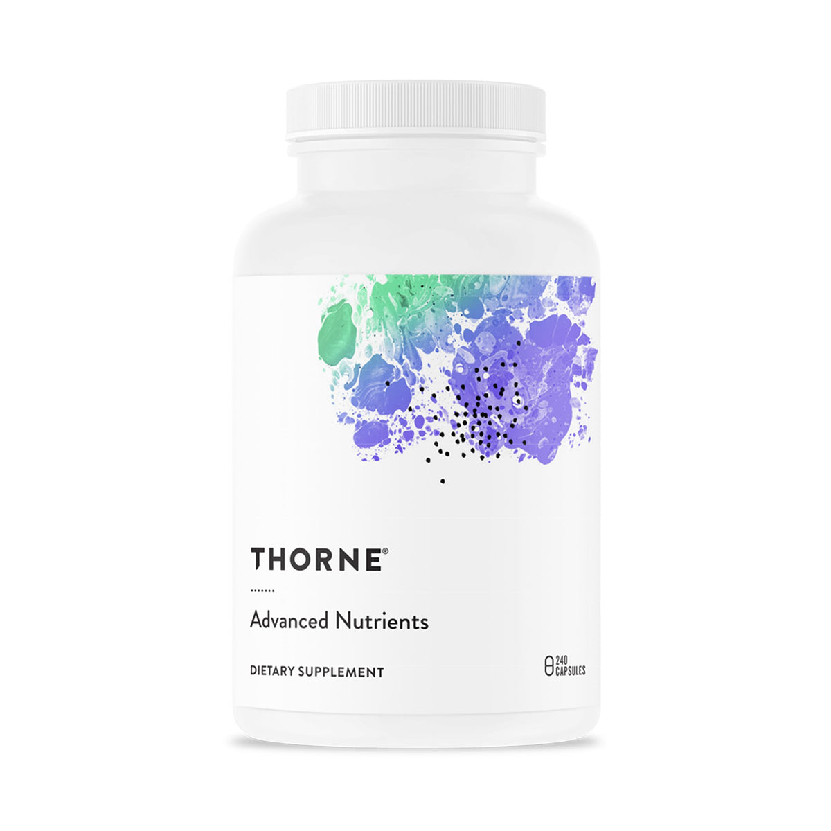 THORNE multivitaminas diarias: botella para soporte nutricional diario