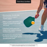 Ingredientes clave como NR y Resveratrol en THORNE para apoyo nutricional