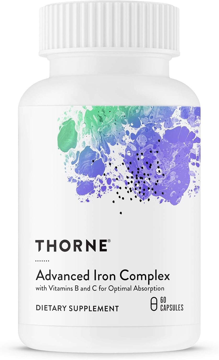 THORNE Hierro Avanzado cápsula: dosis diaria de hierro bien absorbido para energía sostenida