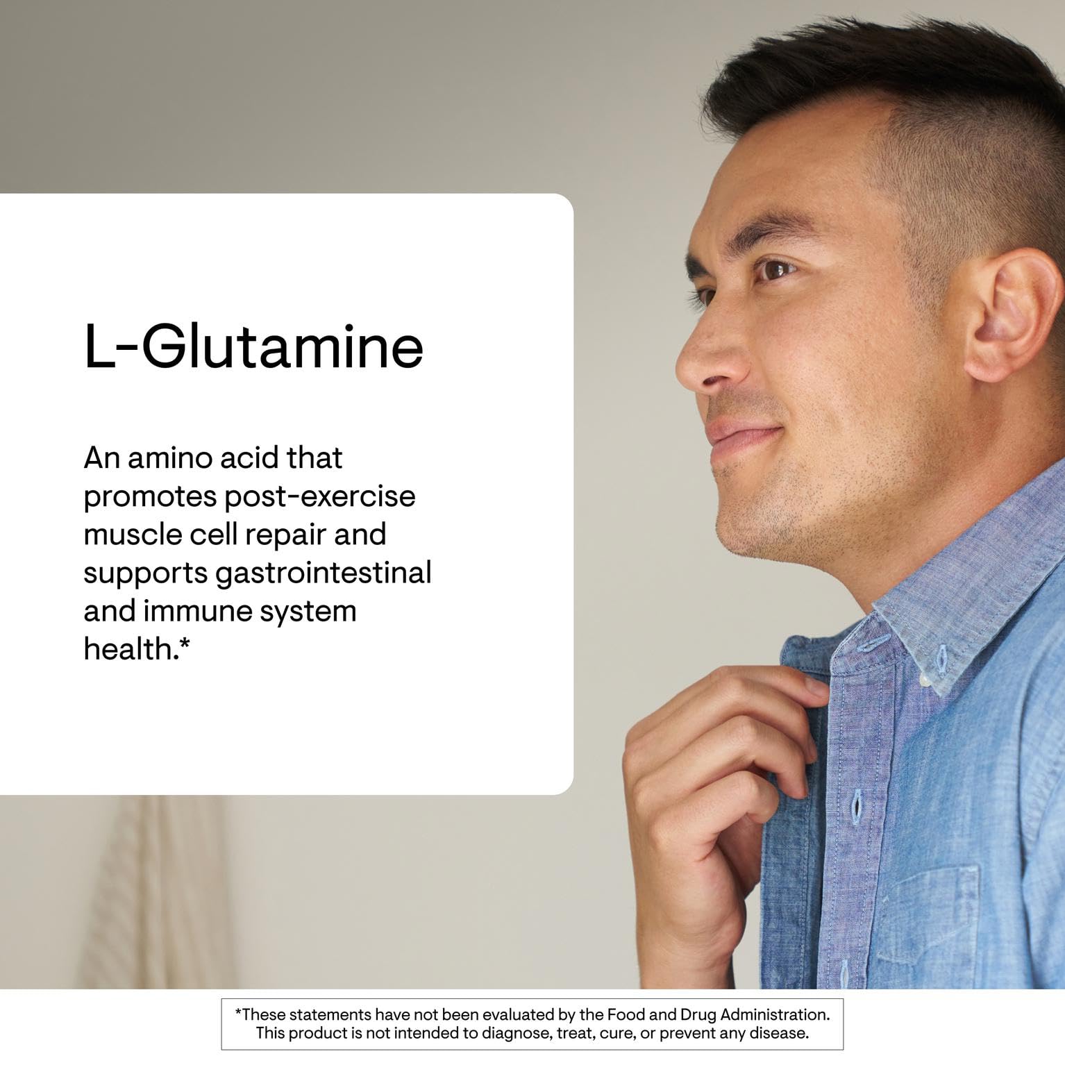 THORNE L-GLUTAMINA: cápsulas en primer plano