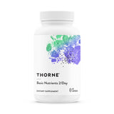 THORNE Nutrientes Básicos 2Día: botella de cápsulas para uso diario