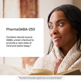 THORNE PharmaGABA-250, caja externa, presentación profesional y confiable.