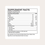 Mezcla cremosa de proteína vegana Thorne para batidos.