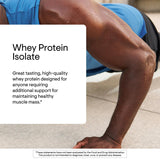 THORNE proteína suero aislada, porción visible, mezcla suave para batidos rápidos.