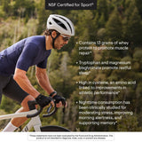 Sello NSF para deporte en THORNE RecoveryPro, confianza en el etiquetado.