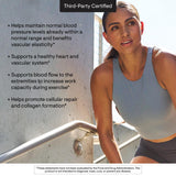 ATHLETA usando THORNE para rendimiento deportivo con L-Arginina