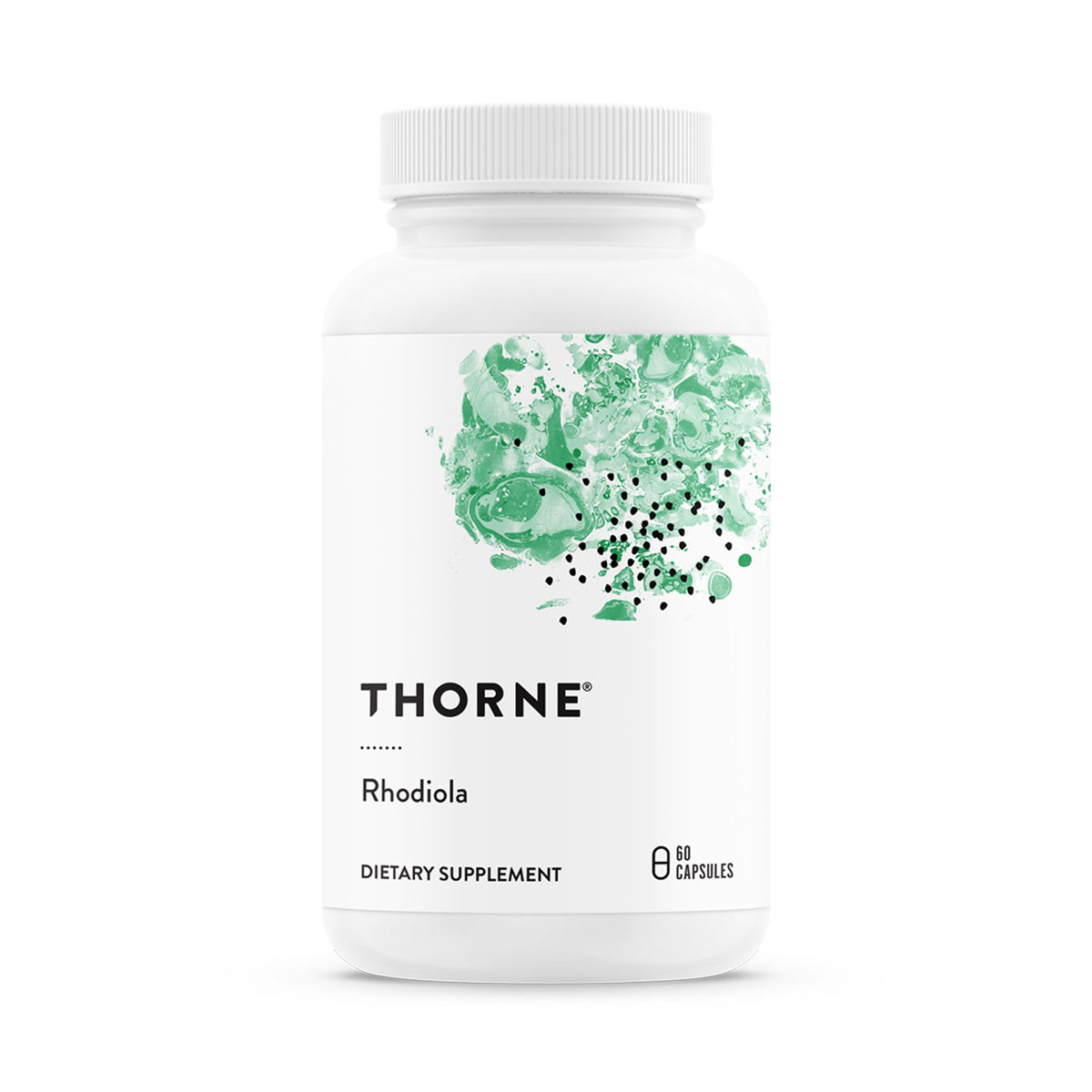 THORNE Rhodiola: cápsulas de 60 para posible enfoque mental