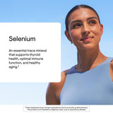 Presentación de 60 cápsulas THORNE Selenium 200mcg para uso diario