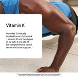THORNE Vitamina K: cápsulas en frasco para uso diario
