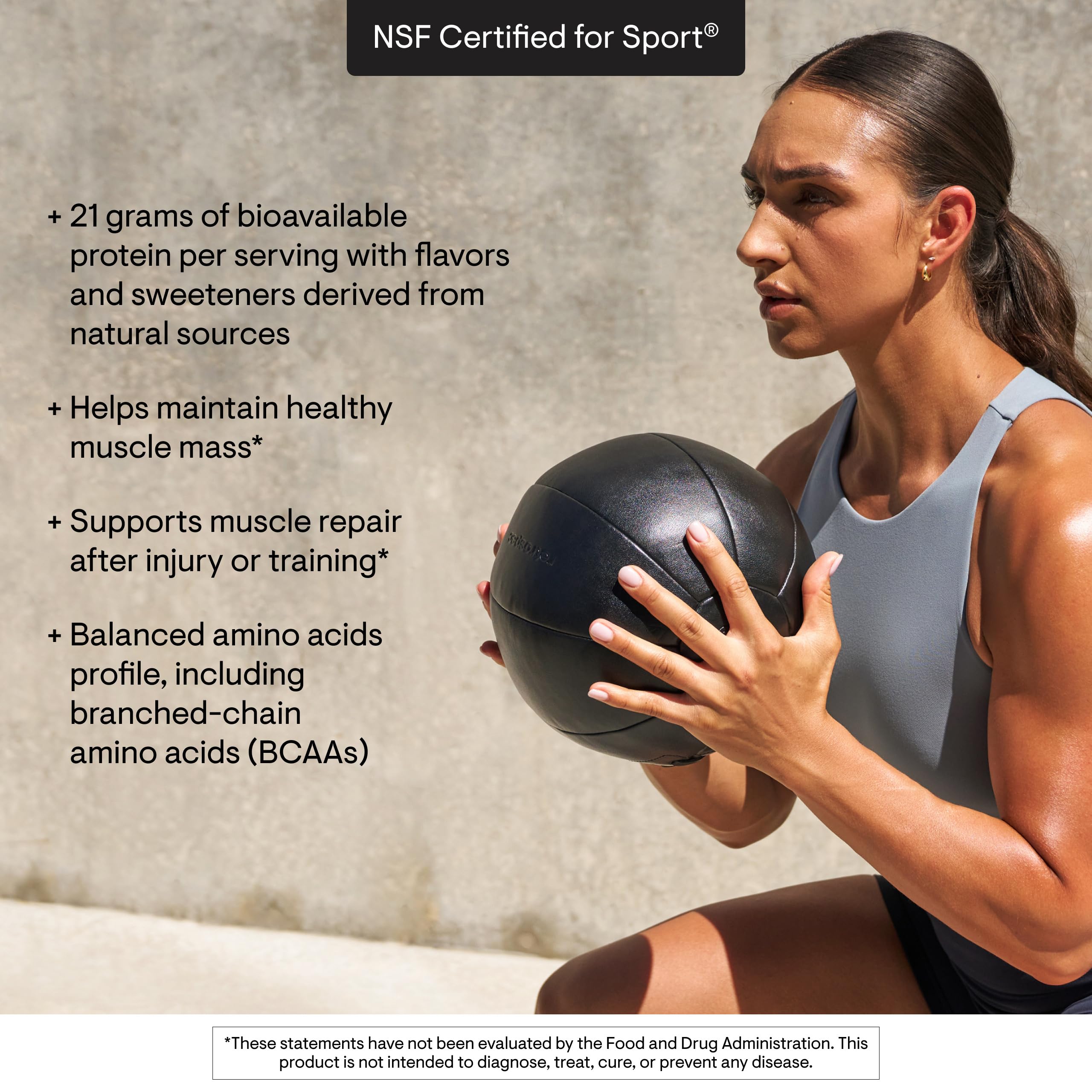 THORNE Whey Protein Isolate, sabor vainilla, proteína limpia y sabrosa.