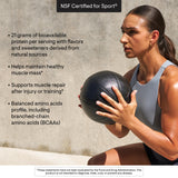 THORNE Whey Protein Isolate, sabor vainilla, proteína limpia y sabrosa.
