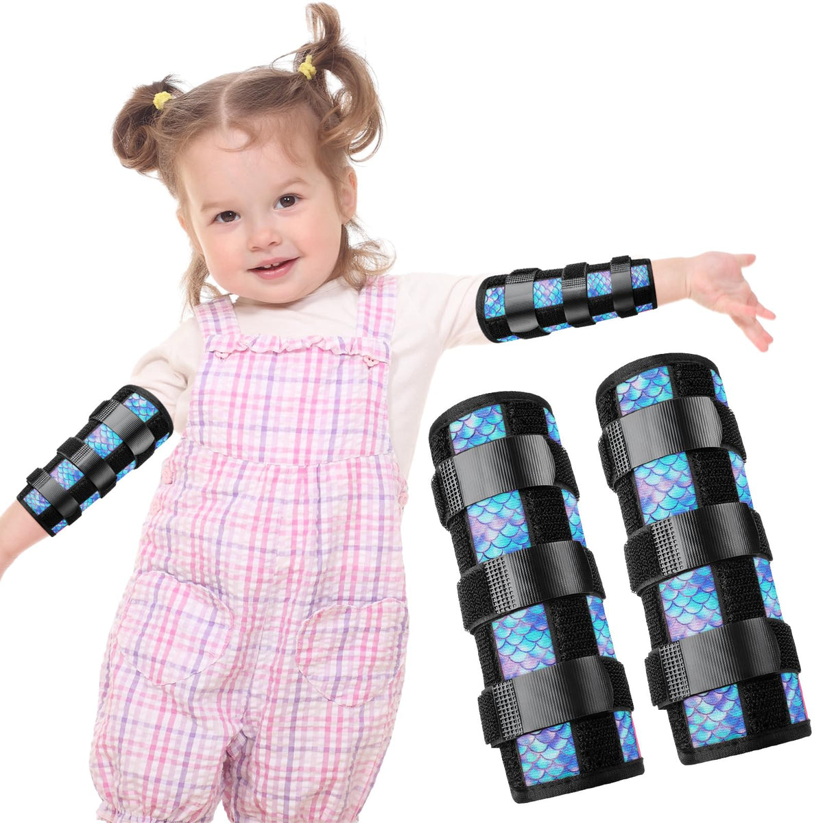 Protector dedo Threlaco, dos unidades, ayuda a evitar chuparse el dedo en niños pequeños.