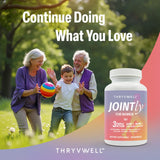 ThryvWell Jointly para Mujeres: producto en caja mostrado en entorno doméstico.