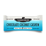 Barras Thunderbird Chocolate Coco Anacardo, sabor intenso y crujiente para snack rápido.
