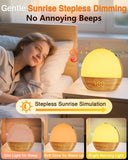 Thybro Despertador doble alarma para horarios distintos