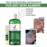 Thyme Out etiqueta-natural con diseño claro para cuidado suave