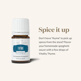Thyme Vitality, aroma intenso para recetas mediterráneas