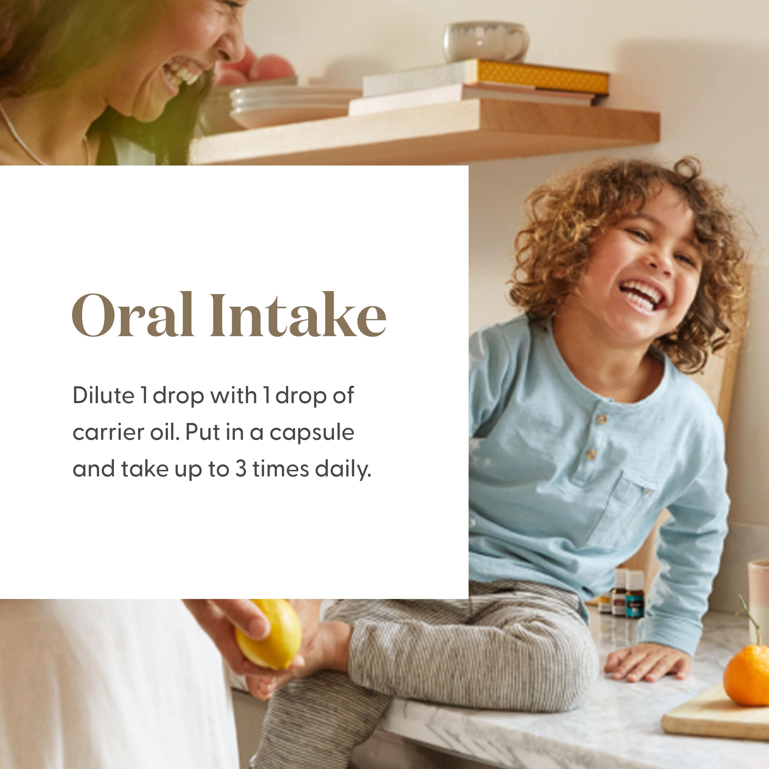 Envase compacto de Thyme Vitality para uso diario en la cocina