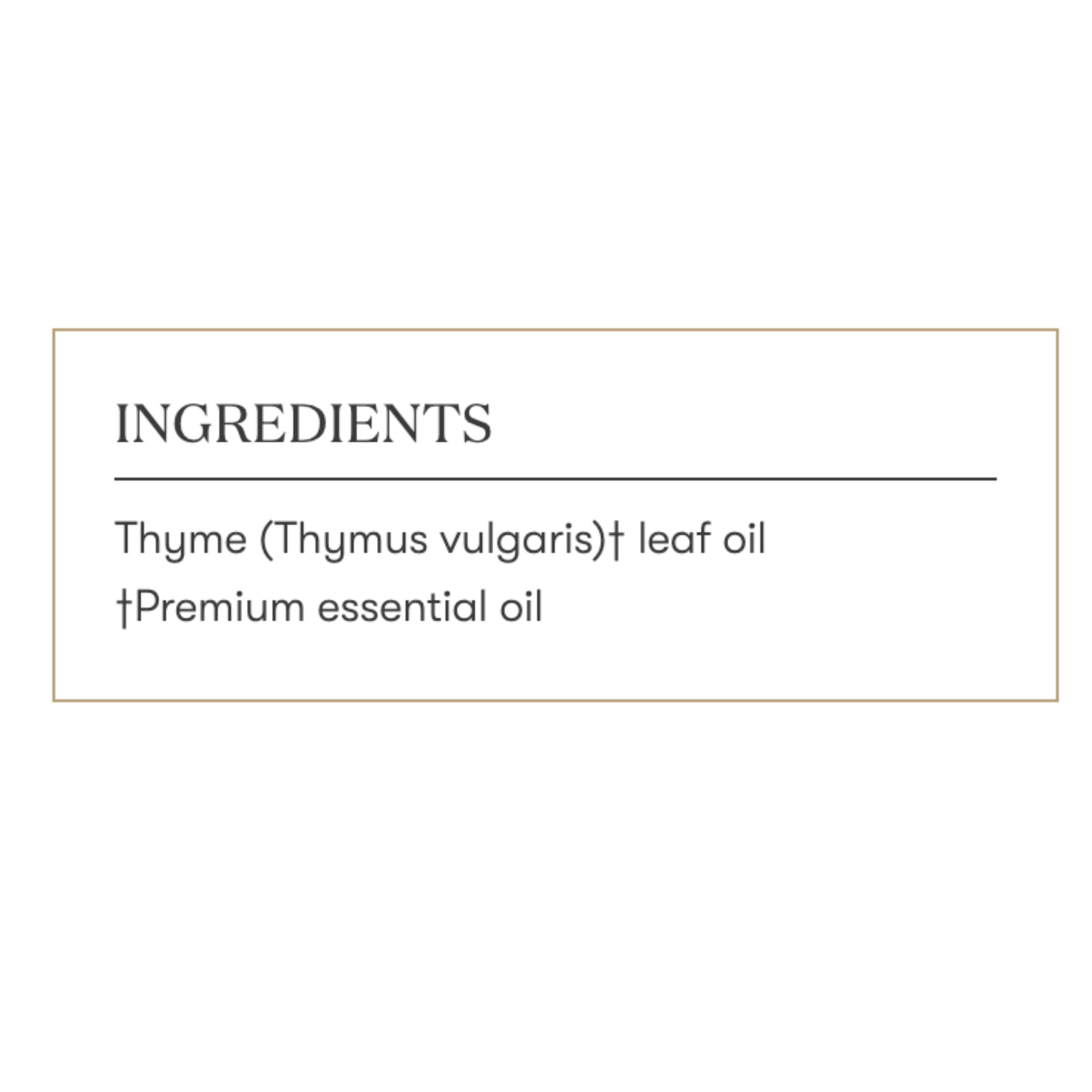 Thyme Vitality como reemplazo del tomillo fresco en recetas