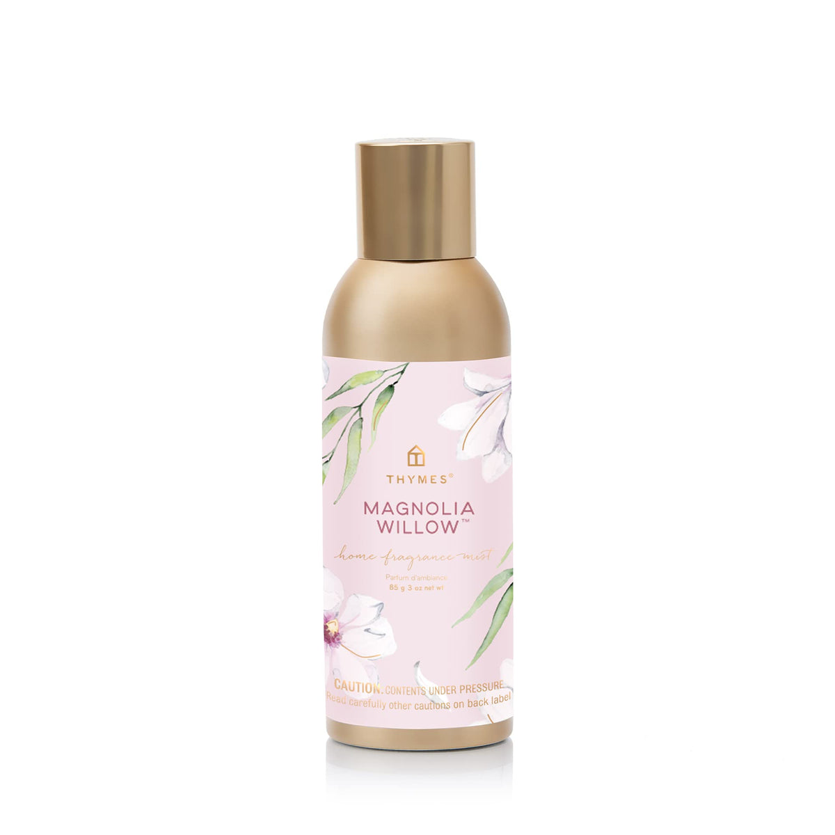 Thymes Magnolia Willow, atomizador para el hogar, perfuma la habitación con notas florales.