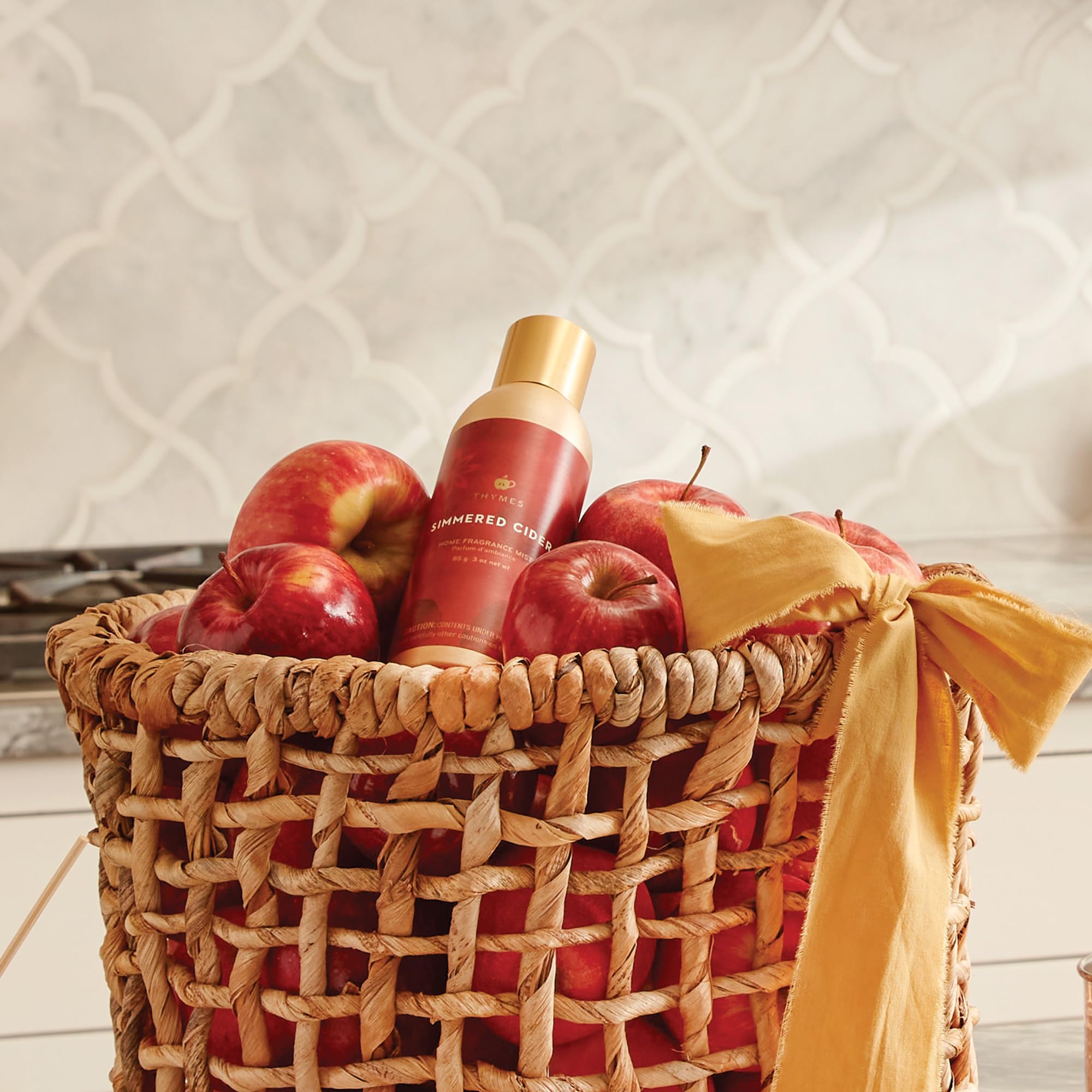 Thymes Simmered Cider: rociador de aire para neutralizar olores y refrescar.