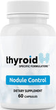 Thyroid Specific Formulations Nodule Control: botella con dosis diaria para apoyo natural