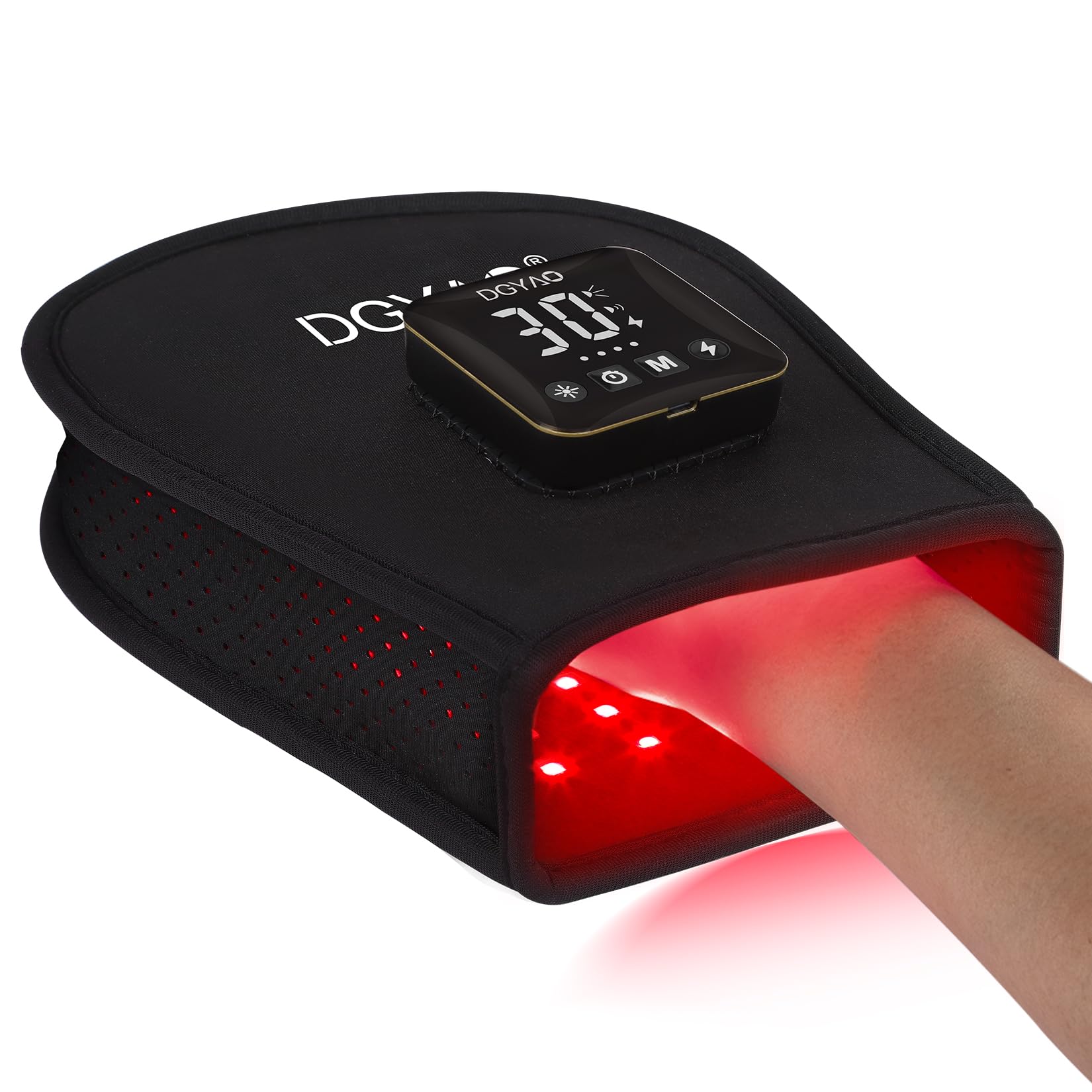 TIAXU guantes terapia luz roja en manos, confort diario.