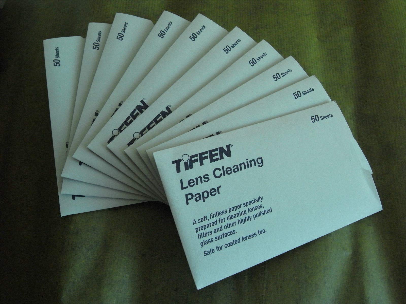 Papel Tiffen para lentes compatible con cámaras y aeronaves no tripuladas para mantenimiento rápido.