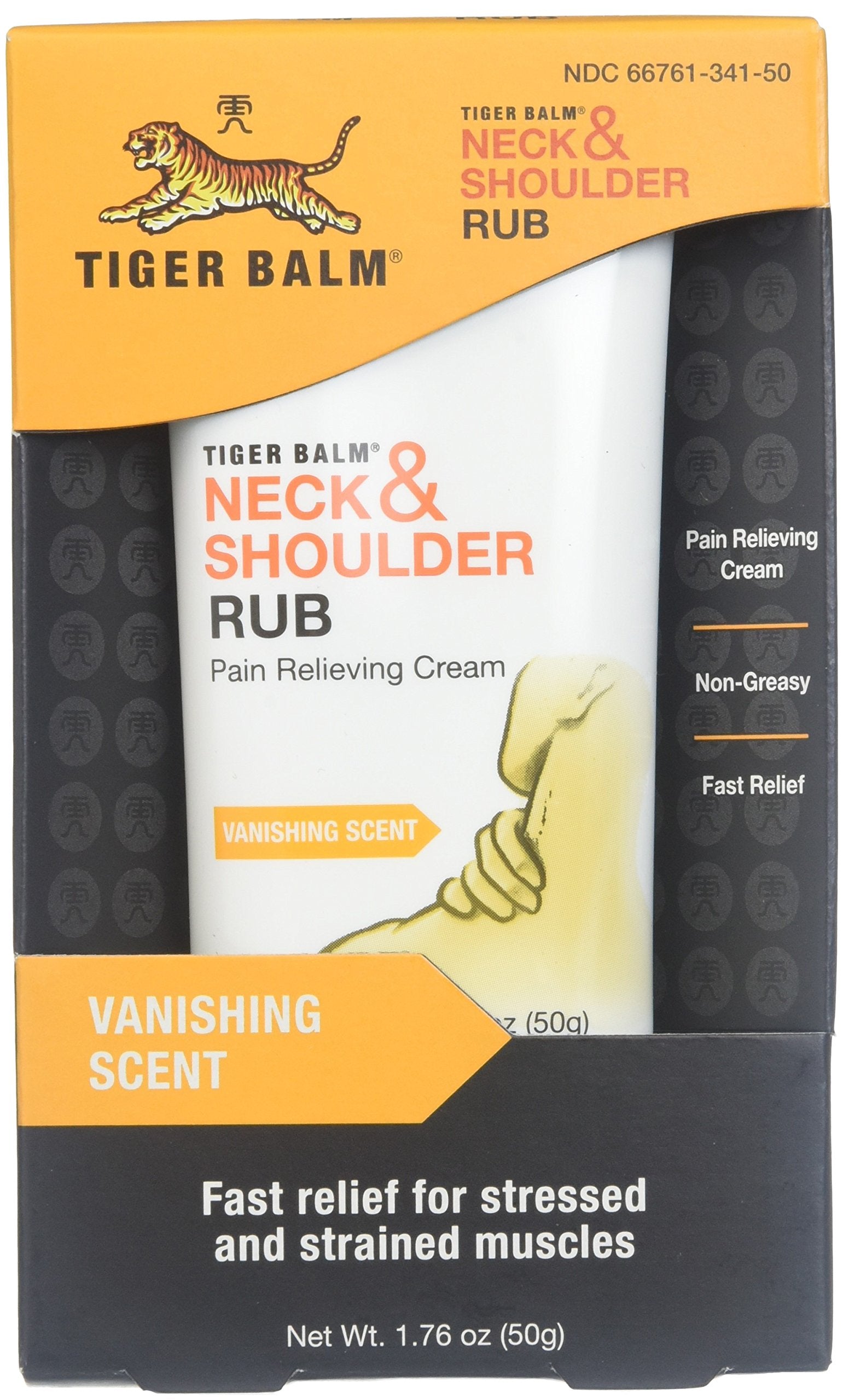 Tiger Balm cuello y hombro, alivio rápido de la tensión.