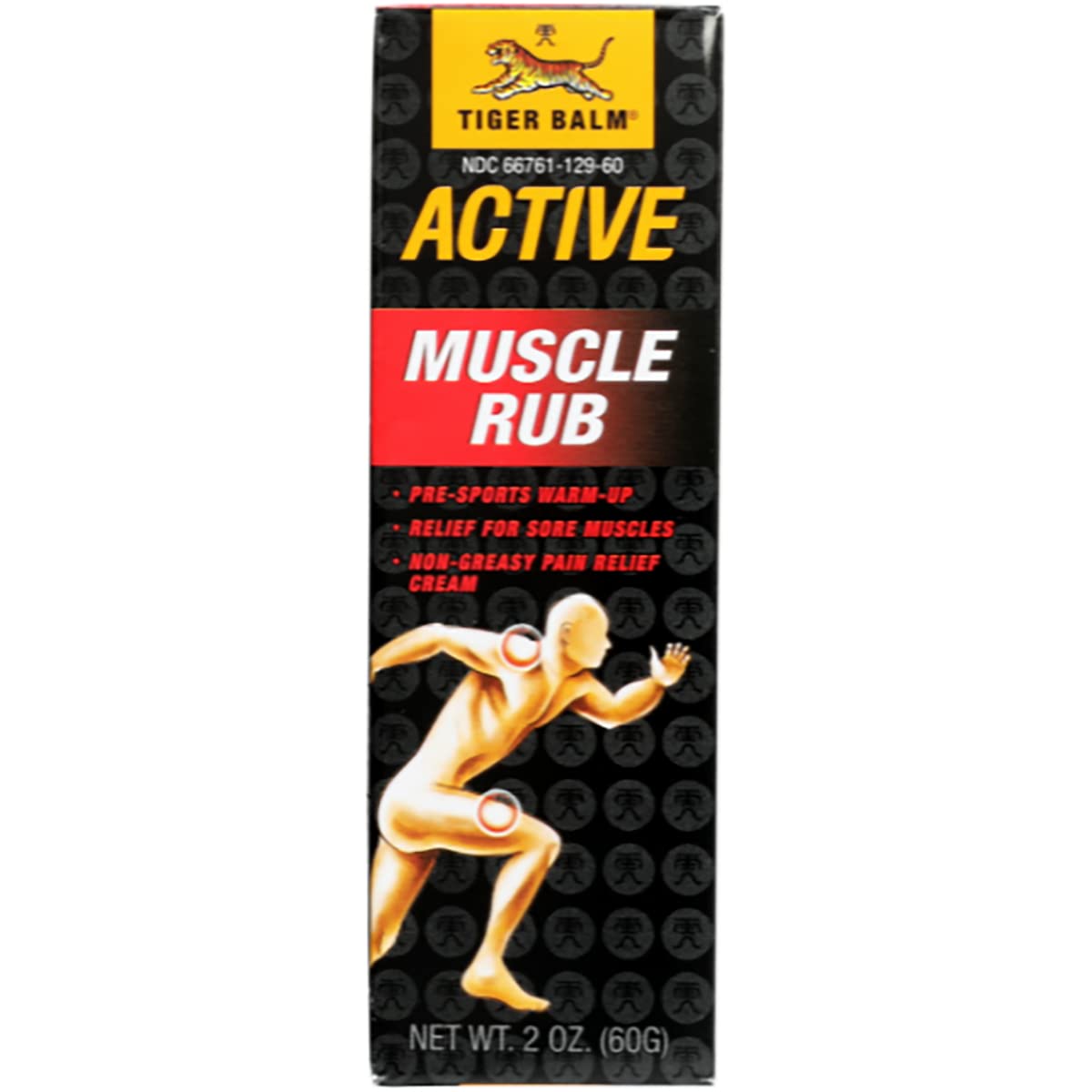 Tiger Balm Muscle Rub 2 oz en envase compacto, ideal para uso diario y masajes cortos.