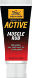 Tiger Balm Muscle Rub: aplicación en zonas objetivo para mayor comodidad.