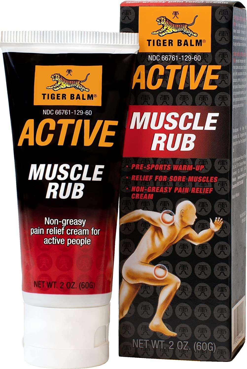 Tiger Balm Muscle Rub: en bolso de gimnasio para uso rápido.