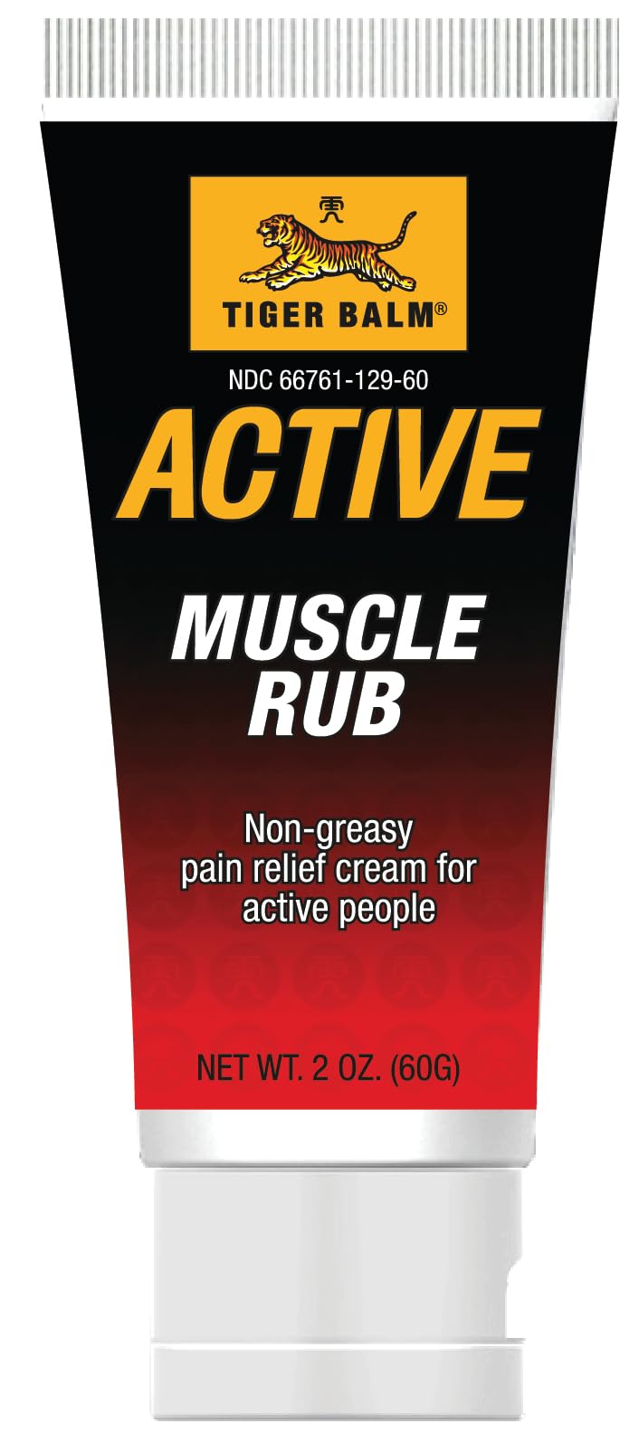 Tiger Balm Muscle Rub: tubo frontal para uso rápido antes del entrenamiento.