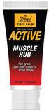 Tiger Balm Muscle Rub: tubo frontal para uso rápido antes del entrenamiento.