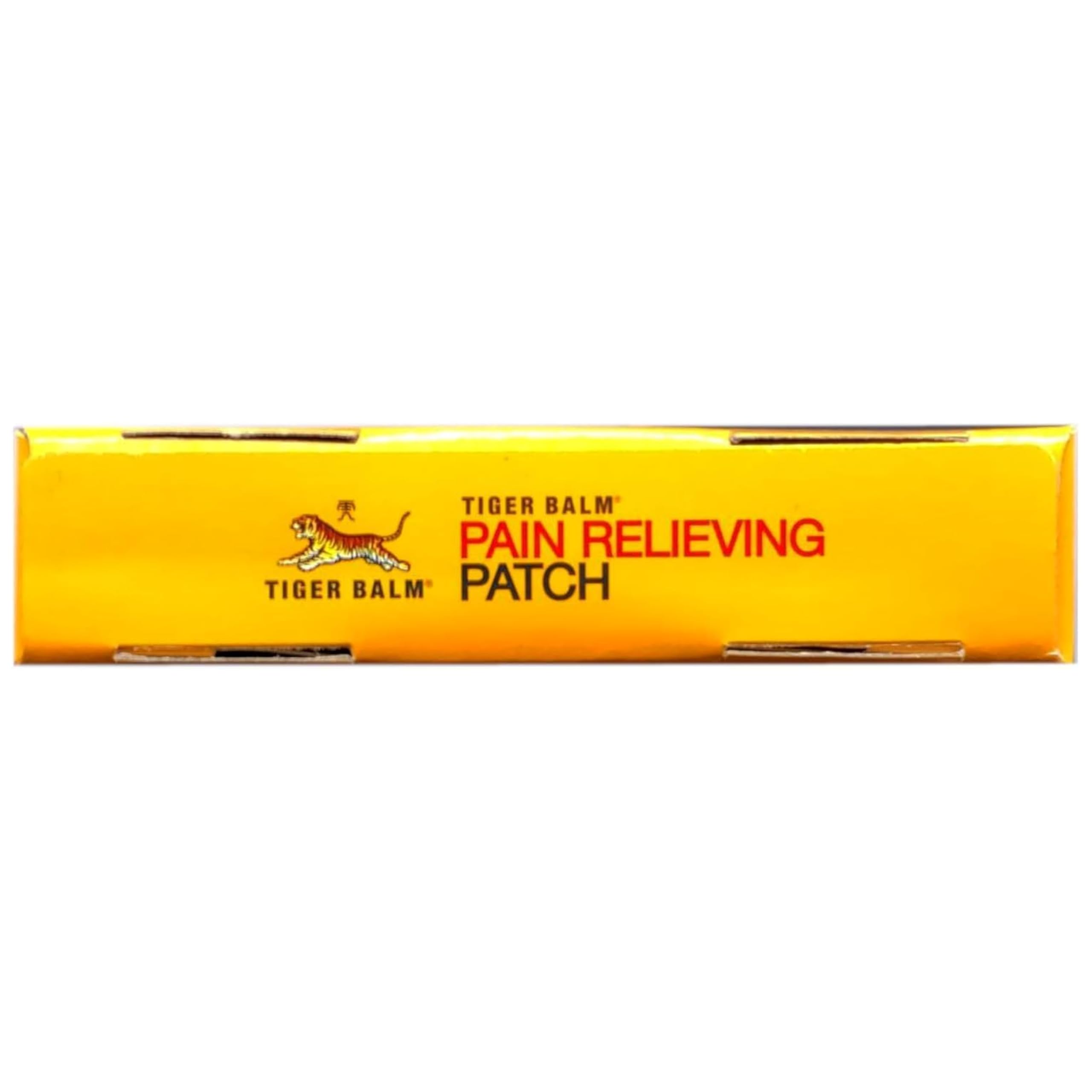 Tiger Balm parche-duracion-prolongada proporciona alivio sostenido para dolor localizado.