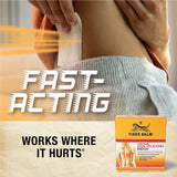 Tiger Balm parche-empaque-resistente es cómodo para viajar y guardar en ruta.