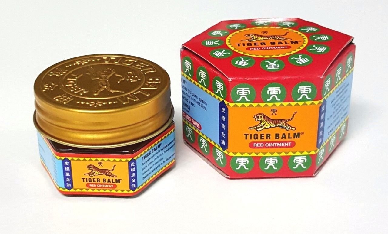 Tiger Balm Red, aplicación de masaje para tensiones y rigidez
