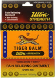 Tiger Balm Ultra Sport ungüento 50 g, aplicación en mano para alivio muscular durante el masaje
