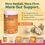 Polvo Tiiga de baobab: fibra prebiótica natural para una digestión suave.