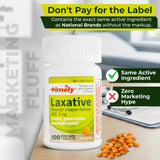  TIME-CAP LABS tabletas bisacodyl-5mg entrega al colon, liberación dirigida.