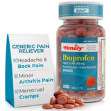 TIME-CAP LABS botella de ibuprofeno 200 mg para uso diario