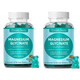 Gomitas Tinies bers Magnesio glicinato 500 mg en empaque, posible apoyo diario.