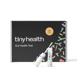 Tiny Health: caja del kit lista para iniciar la prueba del niño