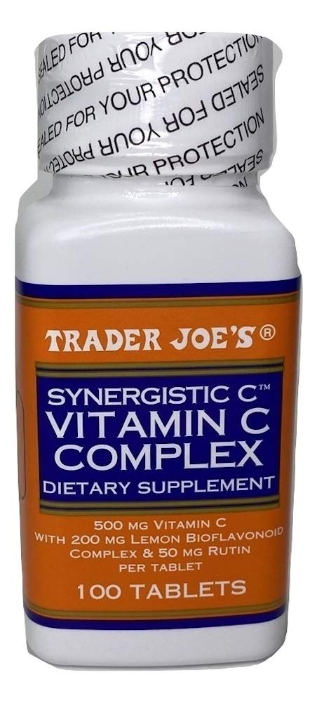 TJ's Vitamina C 500 mg en tableta, uso diario
